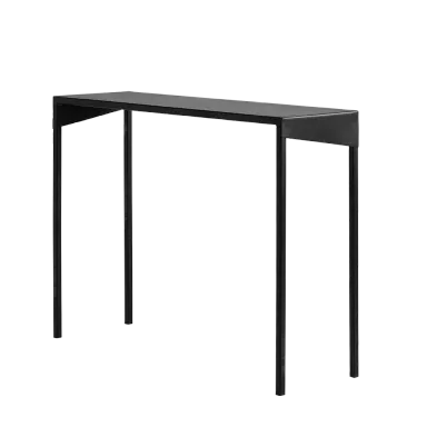 Konzolni stol OBROOS metal 100, crna