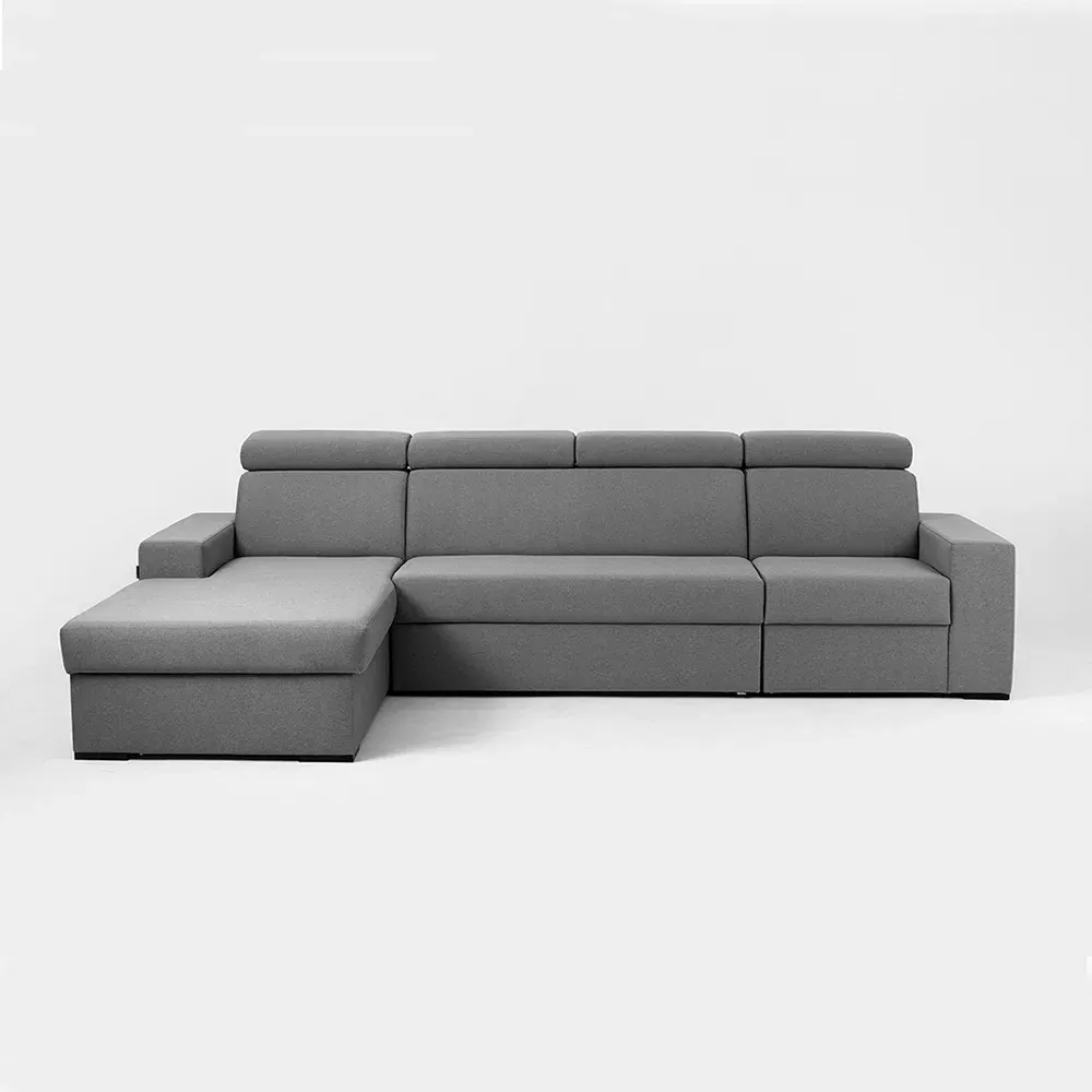 Kutna garnitura-krevet sofa ATLANTICA L, steel — slika 8