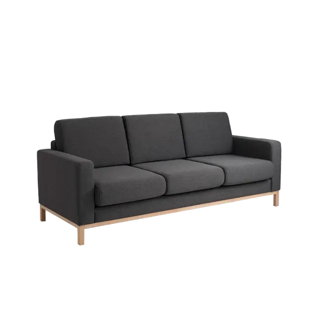 Trosjed SCANDIC, Carbon, prirodni 215×82×90 | V&B Casa