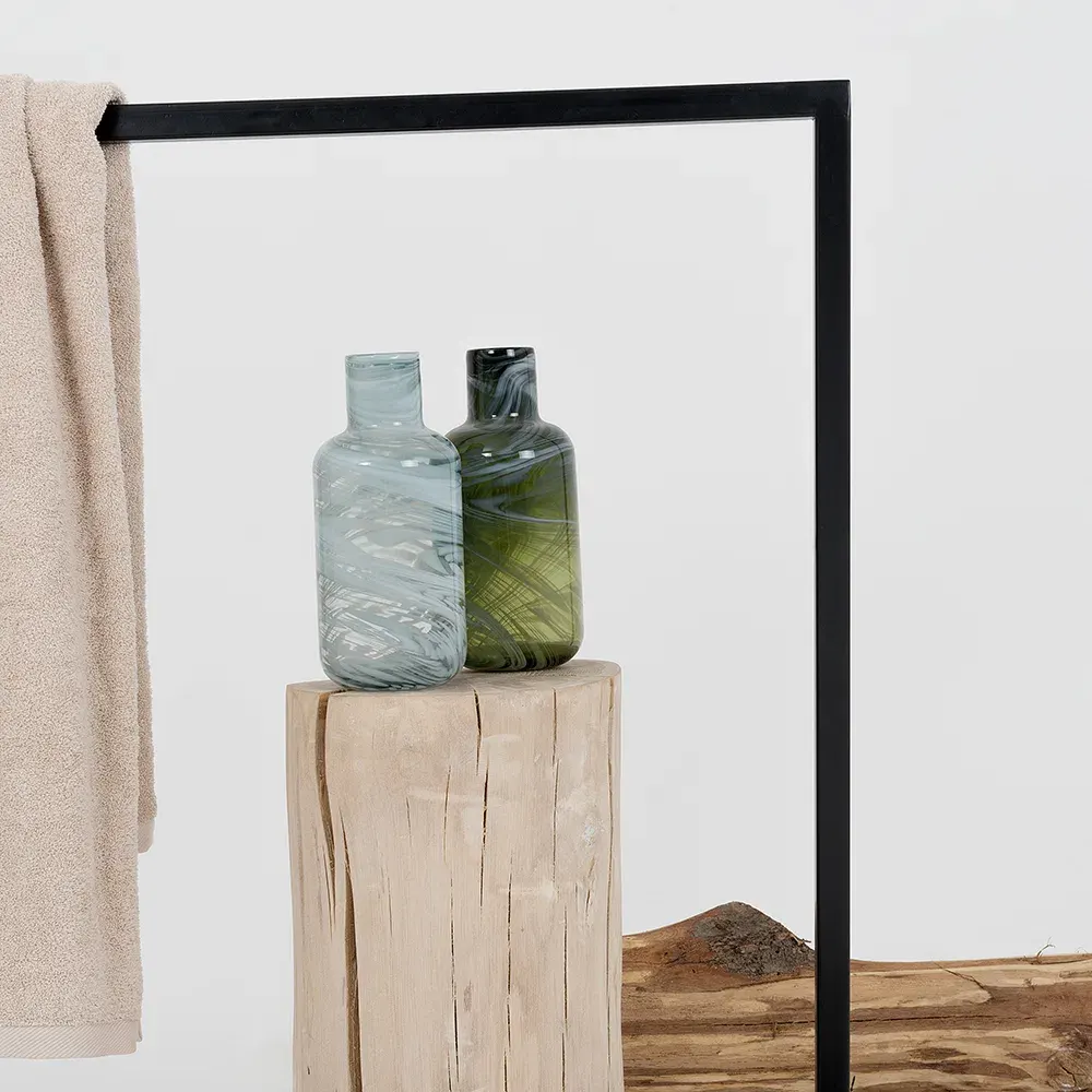 Vješalica HALL BATH 100 – crna — stražnji prikaz