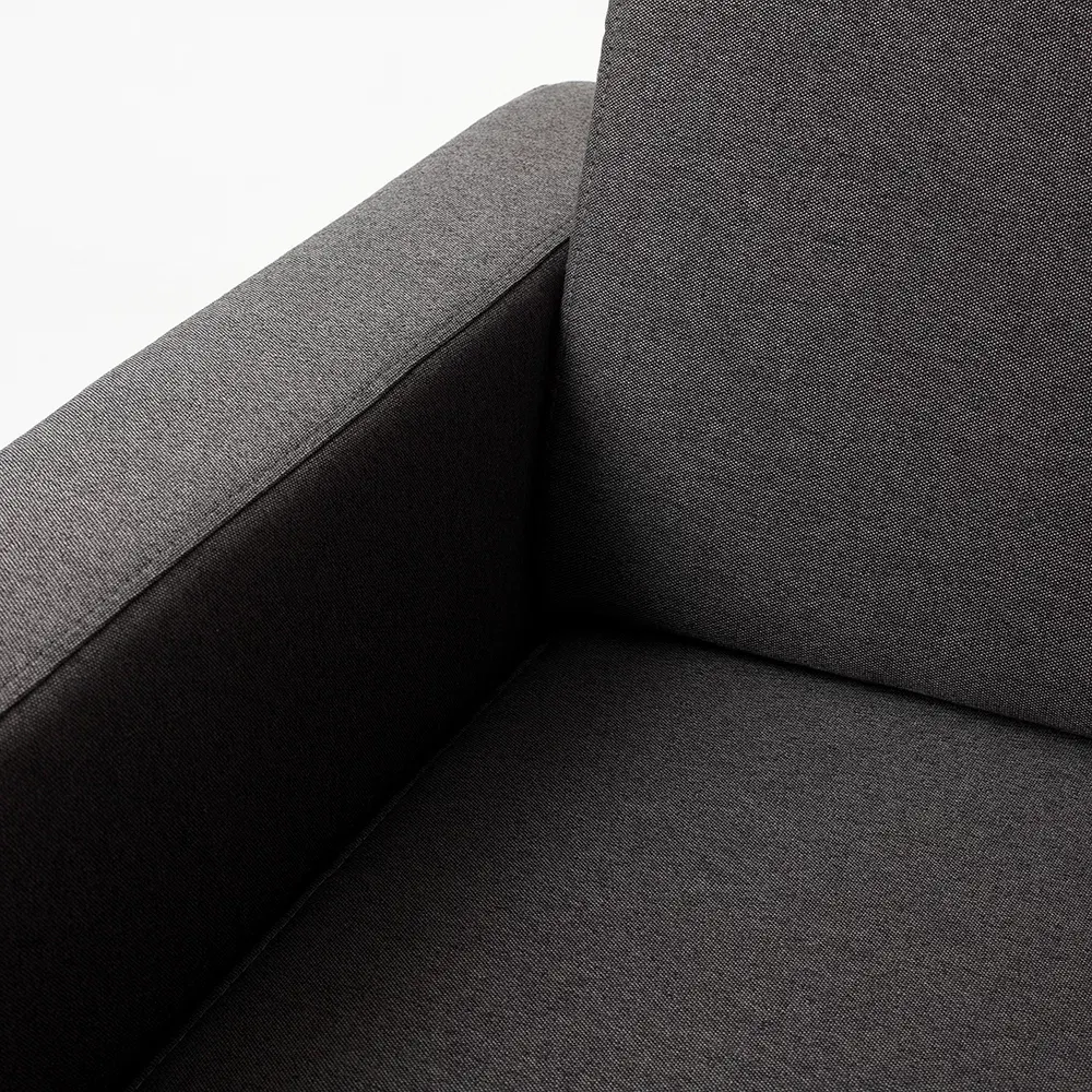 Dvosjed kutna desna sofa SCANDIC, Carbon, prirodni — slika 8