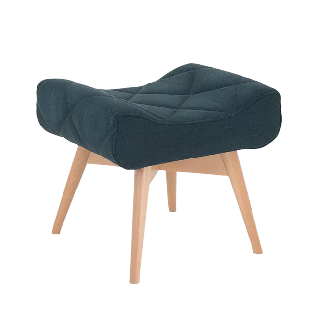Tabure KARRO duboko Sea, prirodni 45×47 | V&B Casa