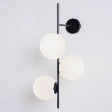 Zidna lampa BOBLER 1connect - crna
