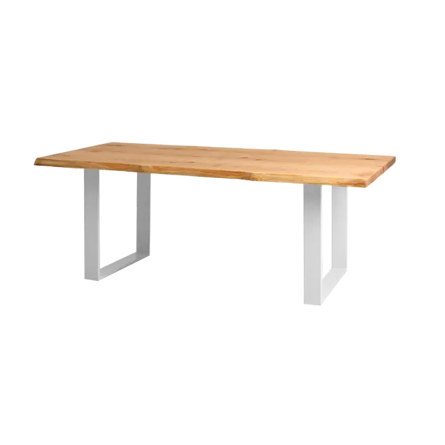 Blagovaonski stol FELD180x90 masivno drvo, hrast 180×90×77