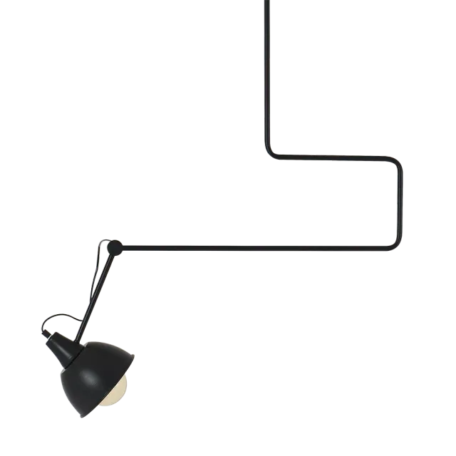 COBEN široko crna — Plafonska lampa 59×100×18 | V&B Casa