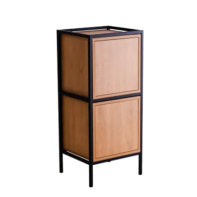 Regal SKAP 1R2 DOOR x2 - crna