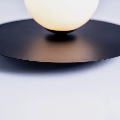 Stol lampa SKIVA BALL S - crna