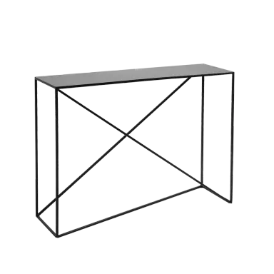 Komoda MEMO metal 100 crna