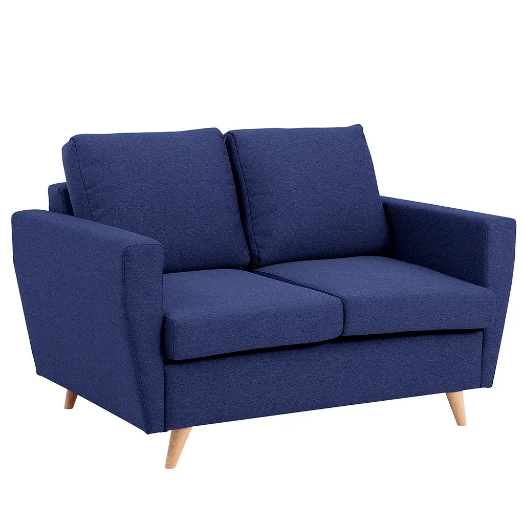 Sofa LOVER dvosjed – ink, prirodni — bočni prikaz