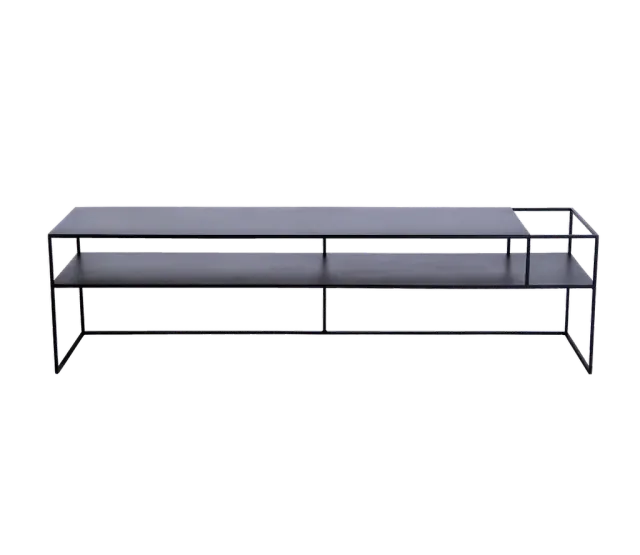 RTV stol SENSO FLOWER metal P - crna