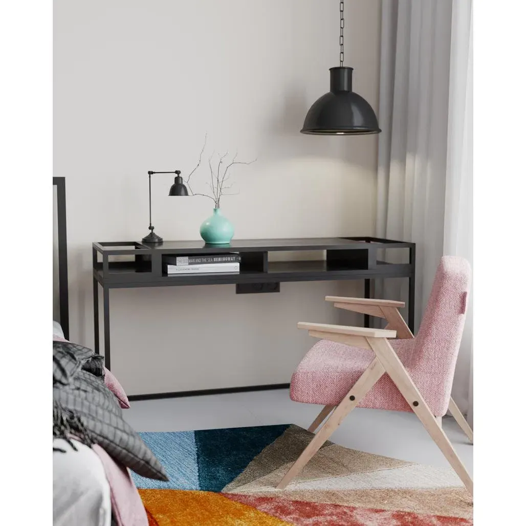 FREJA viseća lampa, crna/ antracit — stražnji prikaz