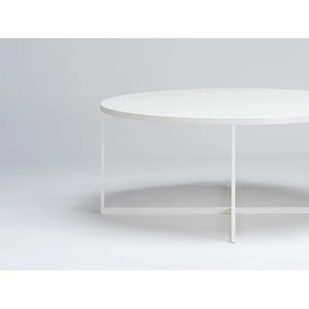 NIKO 80 klub stol, bijela — stražnji prikaz