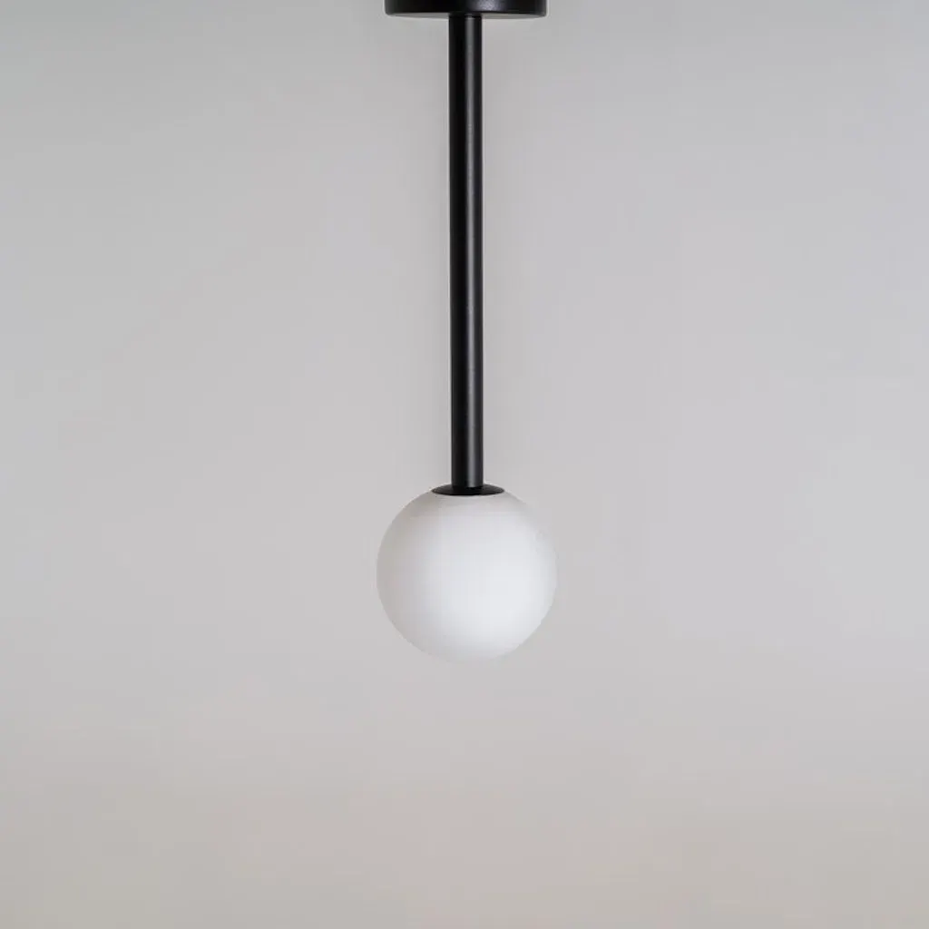 Plafonska lampa SODO S – crna — lifestyle prikaz