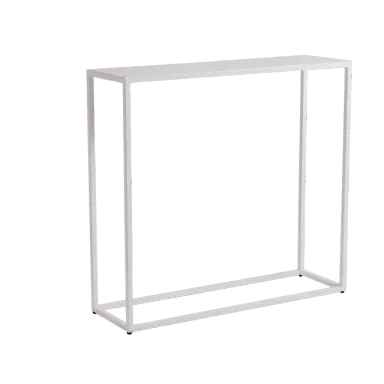 Konzolni stol JULITA metal 92-1F - bijela