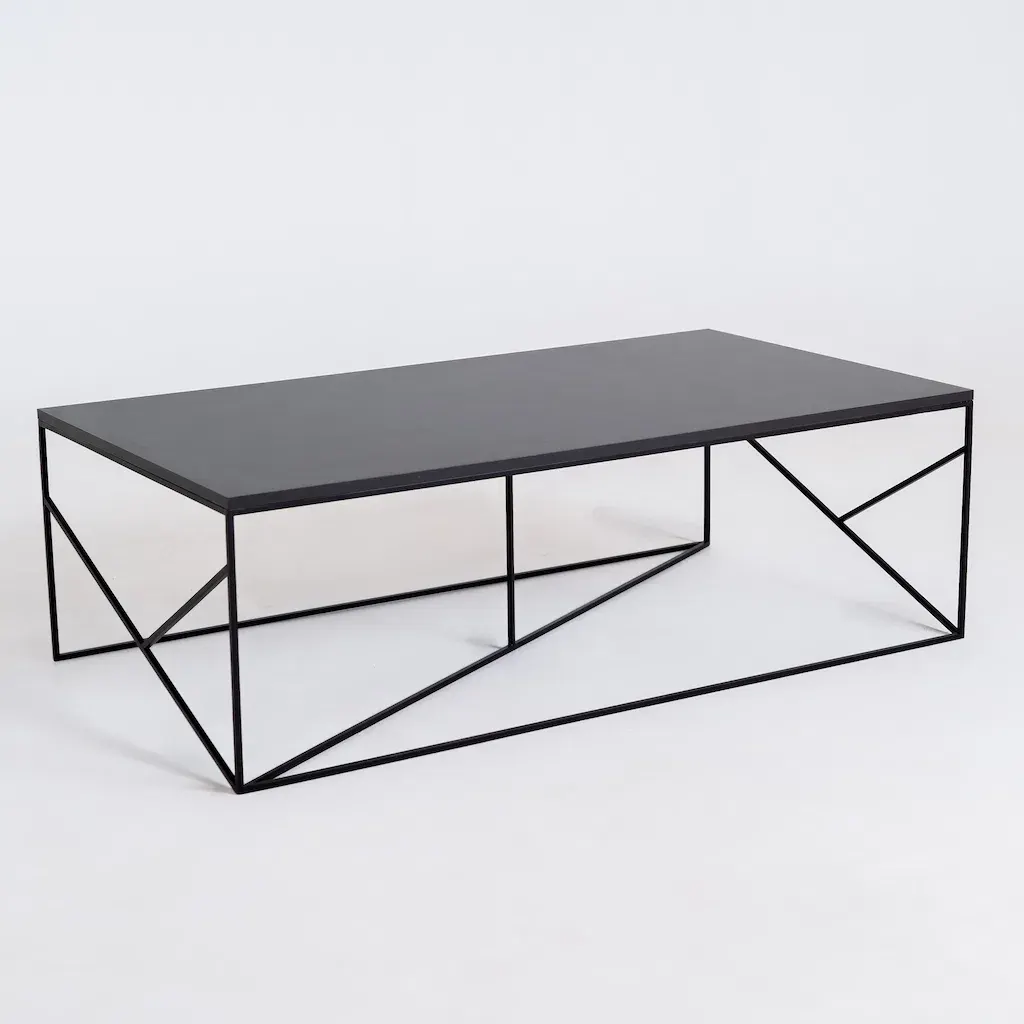 Klub stol FANCY BASIC – crna — detalj