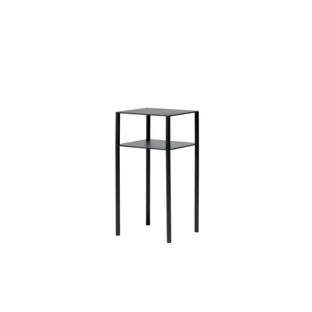 Pomoćni stol TENSIO 2 FLOOR FLEX, crna 30×30×60 | V&B Casa