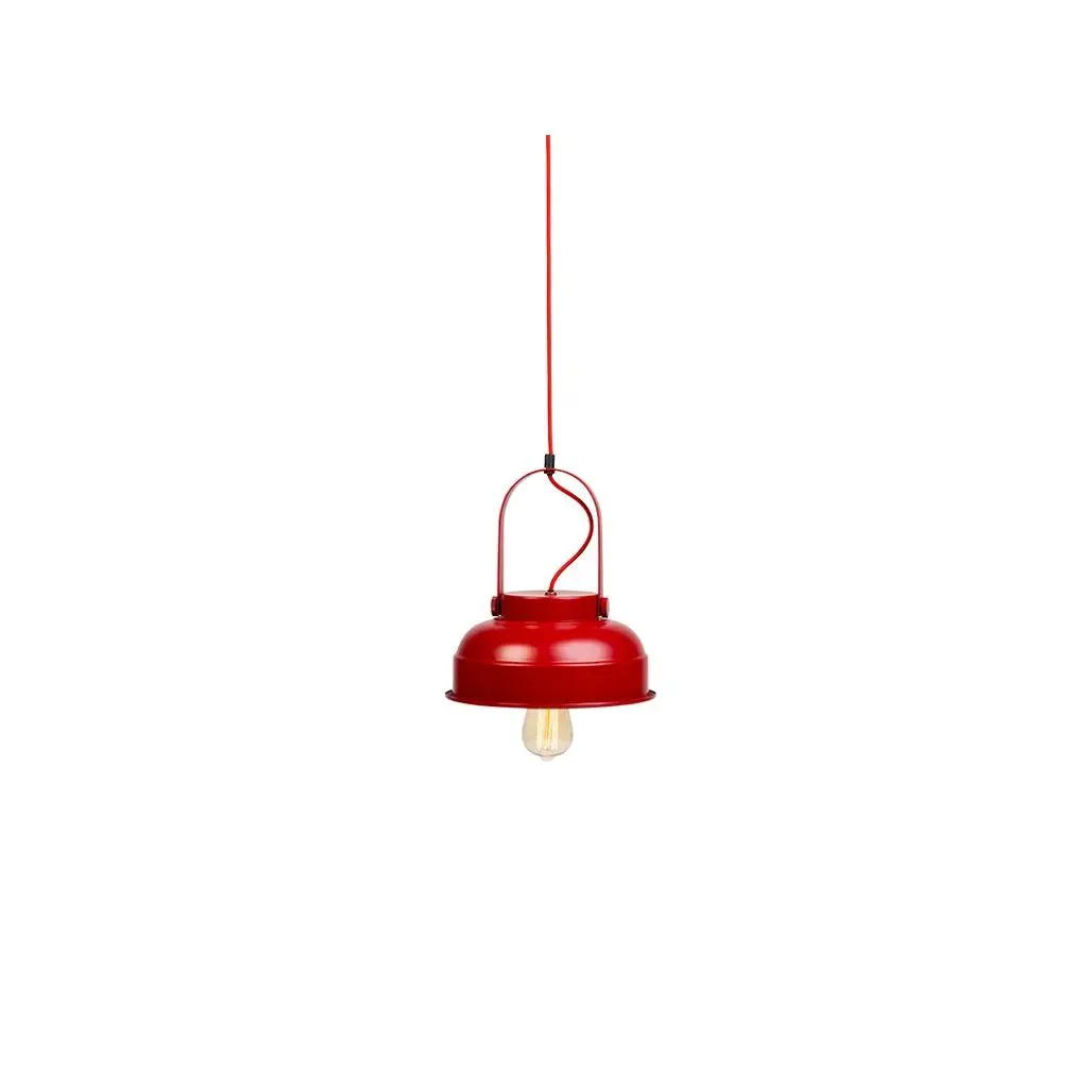 SKALA viseća lampa, crvena — stražnji prikaz