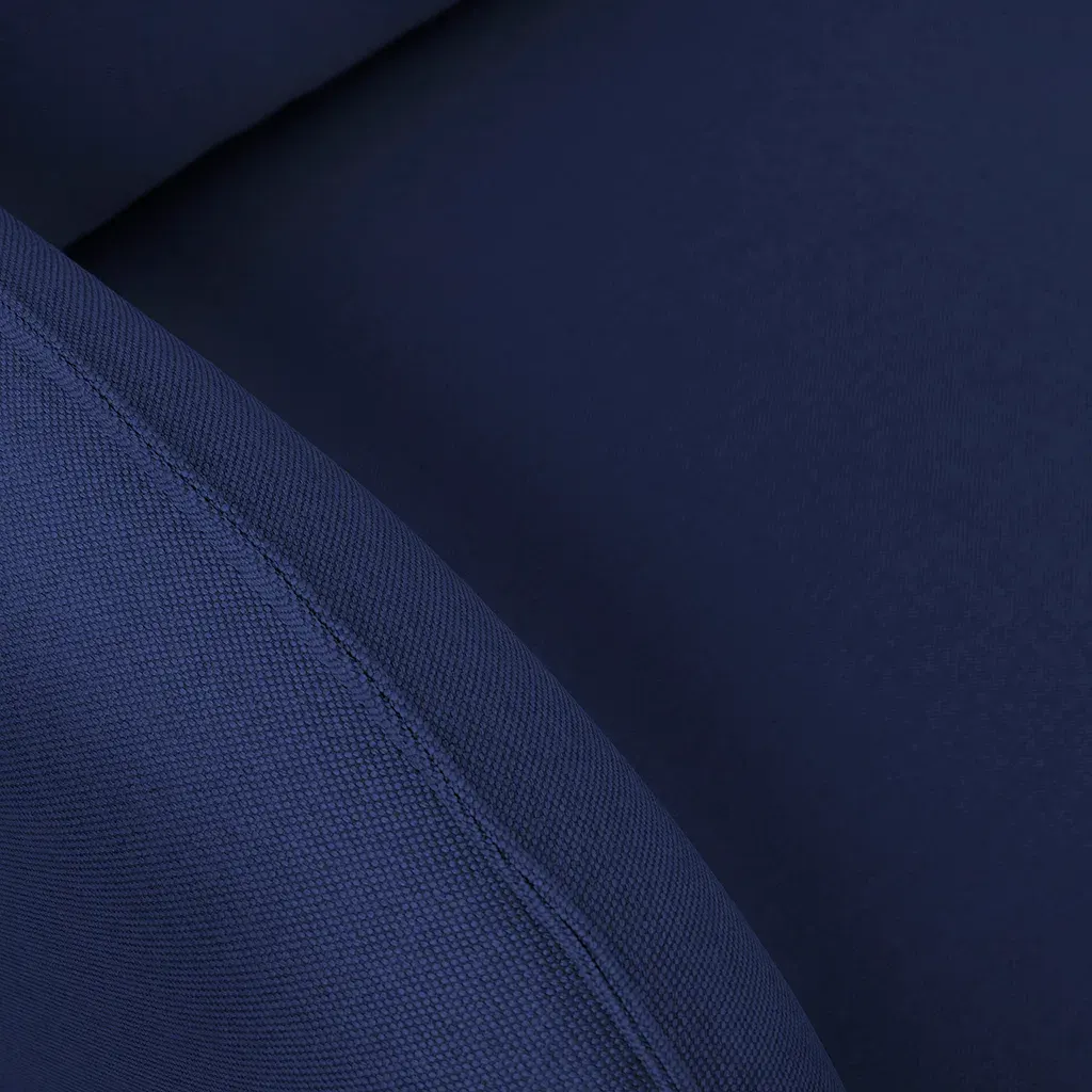 Sofa POSH drvo dvosjed – ink, prirodni — detalj