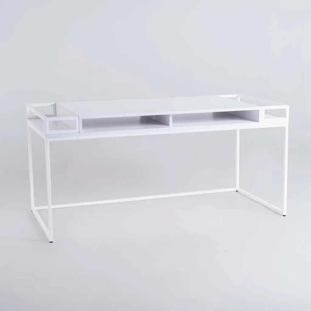 Radni stol K1 200 – bijela — lifestyle prikaz