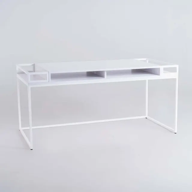 Radni stol K1 200 - bijela — laminska ploča za 200×78×76