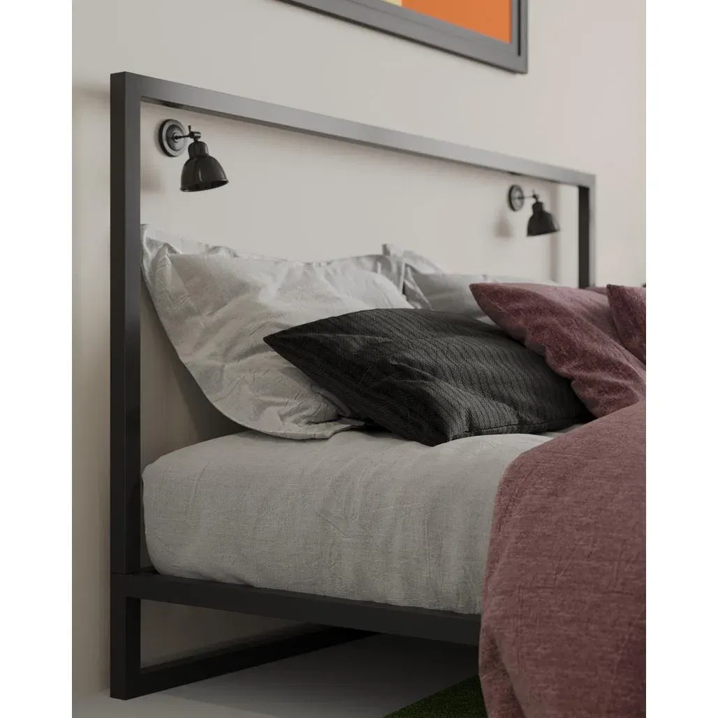 FREJA WALL zidna lampa, crna/ antracit — bočni prikaz