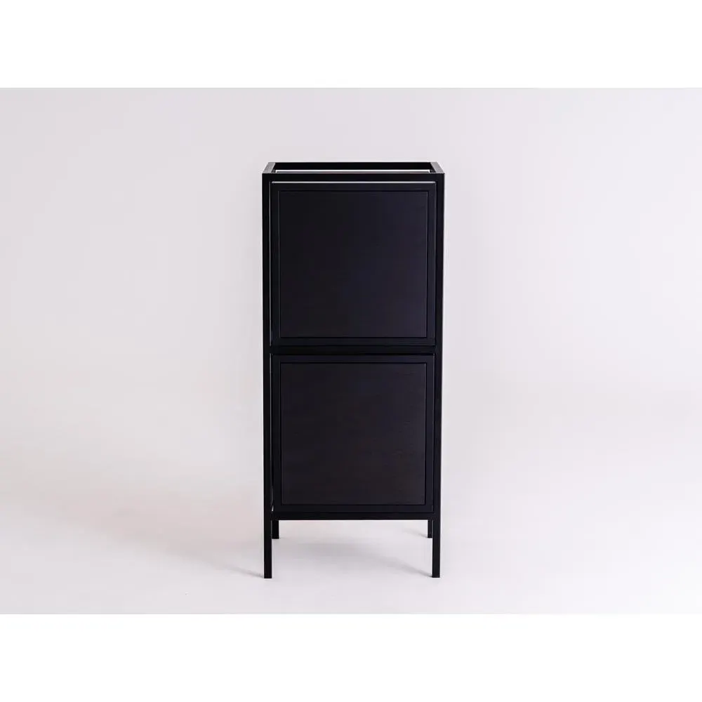 Regal SKAP crna 1R2 DOOR x2 — detalj