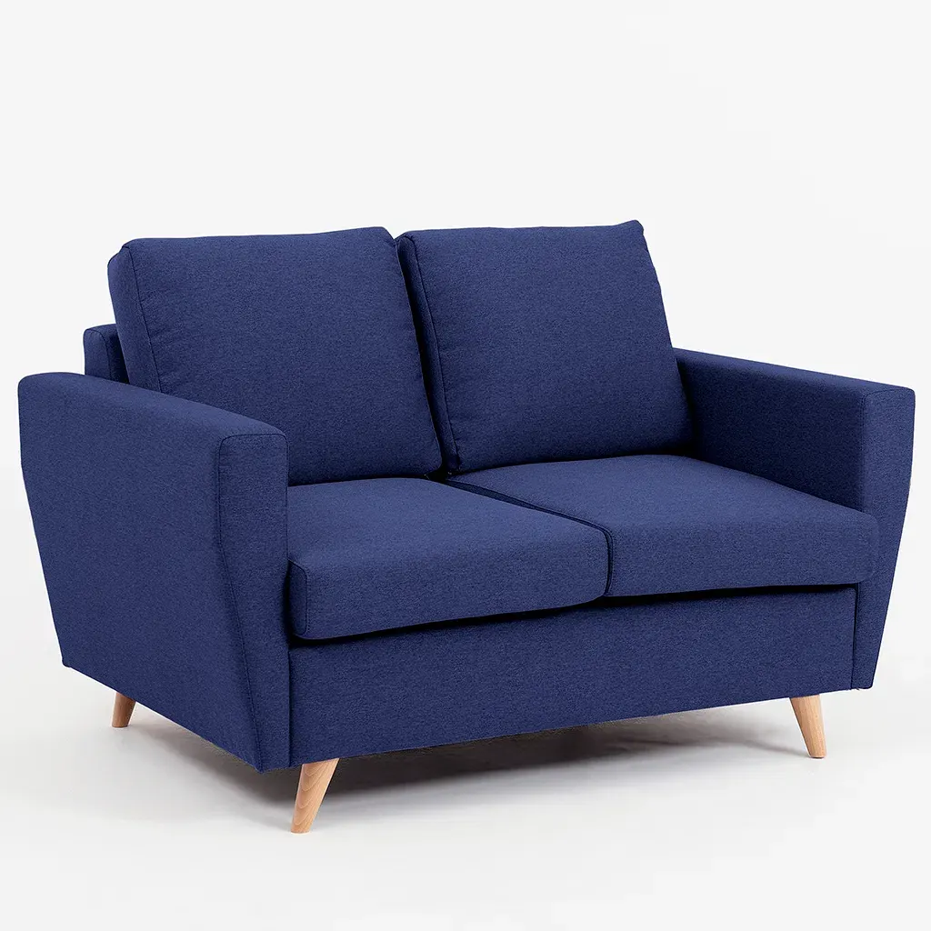Sofa LOVER dvosjed – ink, prirodni — lifestyle prikaz