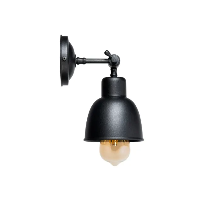 FREJA WALL zidna lampa, crna/ antracit 22×19×22 | V&B Casa
