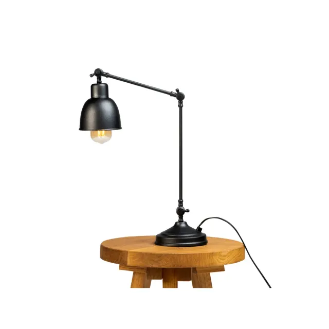 FREJA stolna lampa, crna/ antracit 45×15×45 | V&B Casa