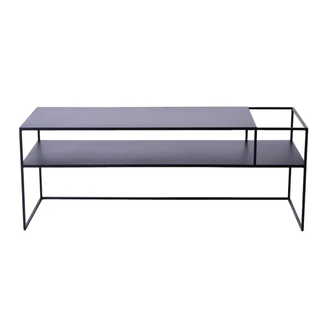 RTV stol SENSO FLOWER metal P - crna
