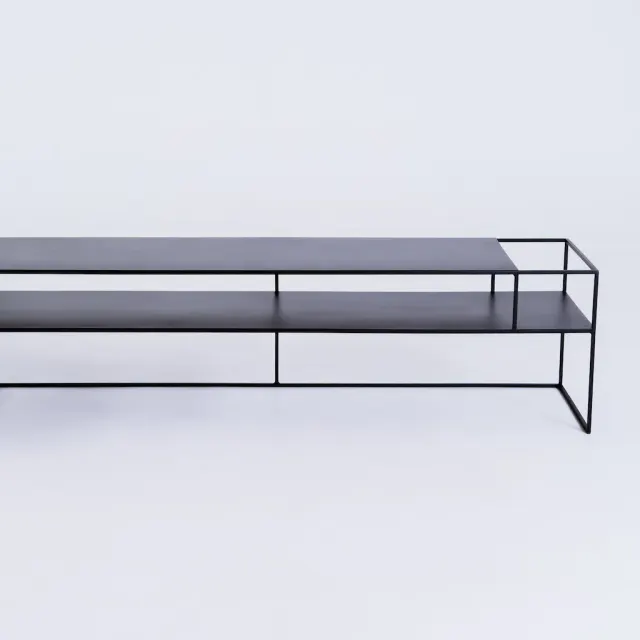 RTV stol SENSO FLOWER metal