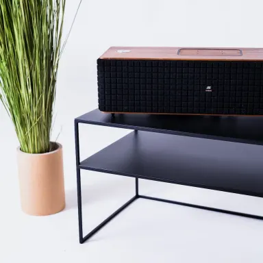 RTV stol SENSO FLOWER metal P - crna