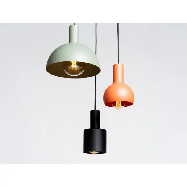 STRALE 3 viseća lampa, narančasta/ zelena/ crna 105×40×20 | V&B Casa