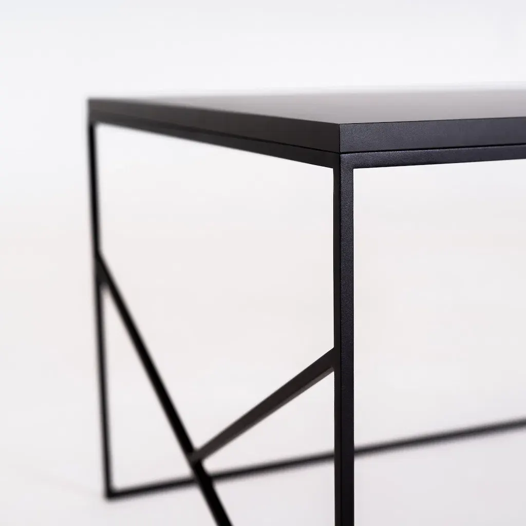 Klub stol FANCY BASIC – crna — lifestyle prikaz