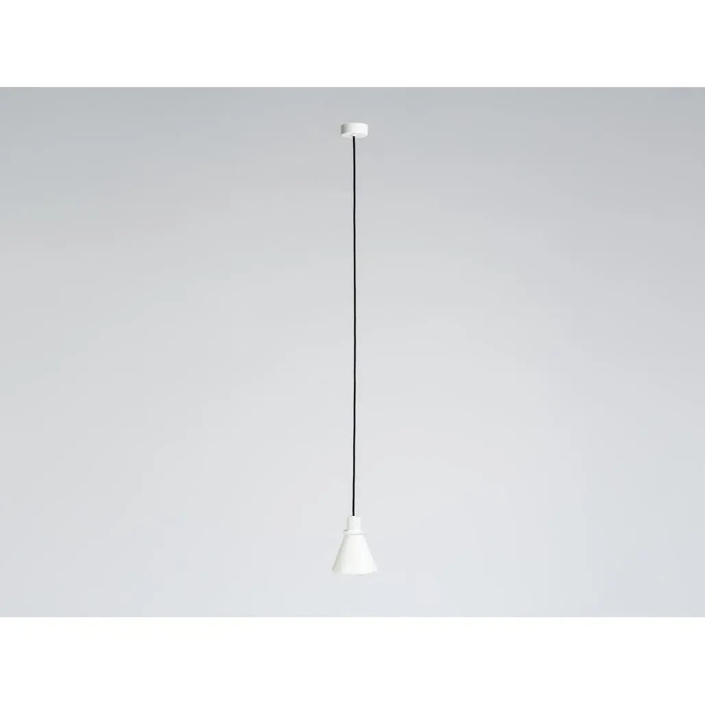 KLAR viseća lampa, bijela — gornji prikaz