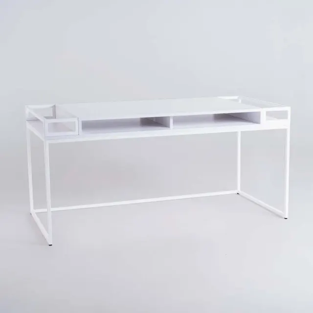 Radni stol K1 180 - bijela — laminska ploča za 180×78×76