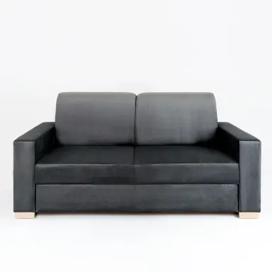 Sofa STABLE dvosjed - siva lilac, prirodni, LILAC siva