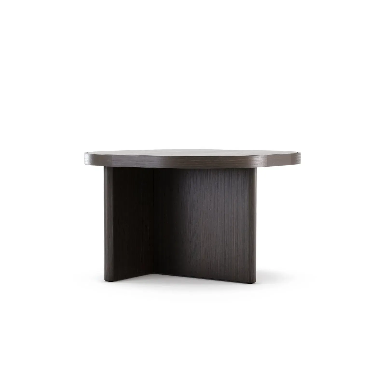 Klub stol Gilbert M — Fumé Oak — bočni prikaz
