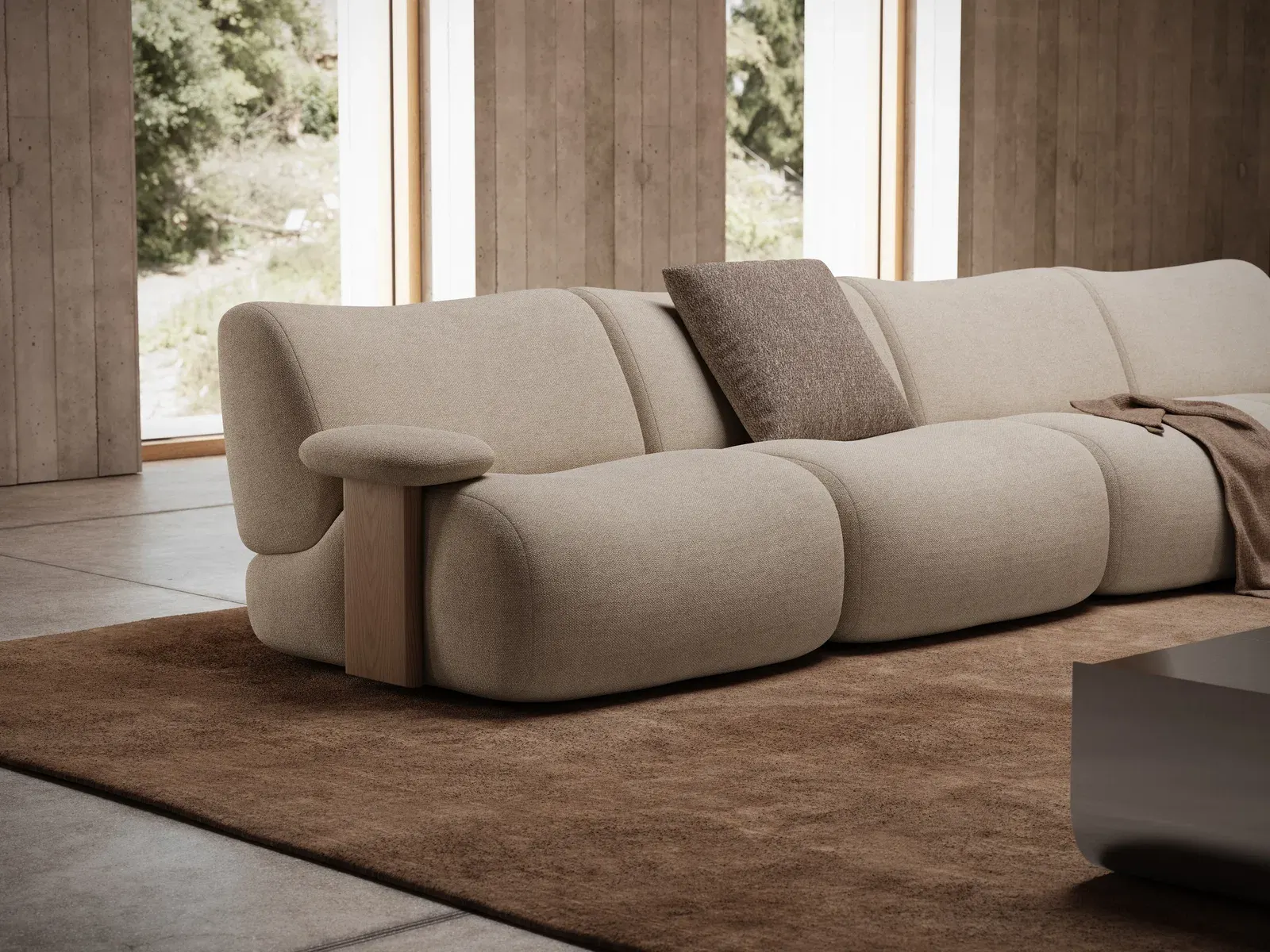 Sofa Giorgio — bočni prikaz
