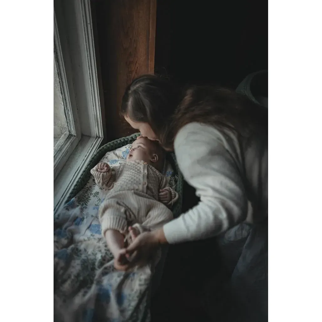 Košara za presvlačenje kadulja, ručno izrađena — slika 14