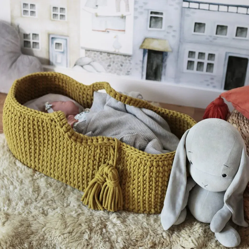 Košara Kiwi, pletena pamučna vrpca — slika 13