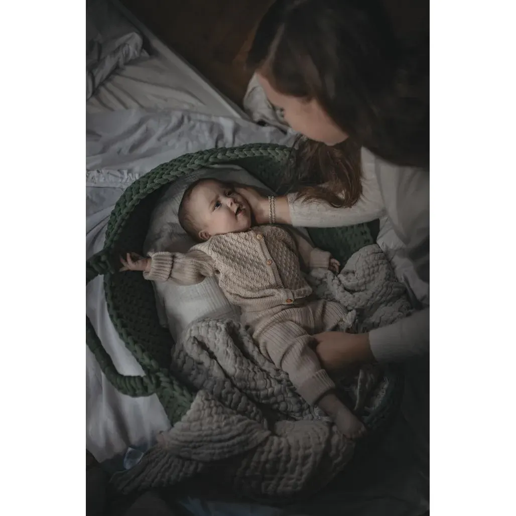 Košara kadulja, pletena pamučna vrpca — slika 15