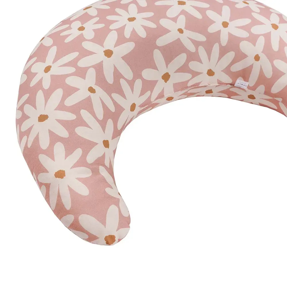 Jastučić Blush Daisies Roza — bočni prikaz