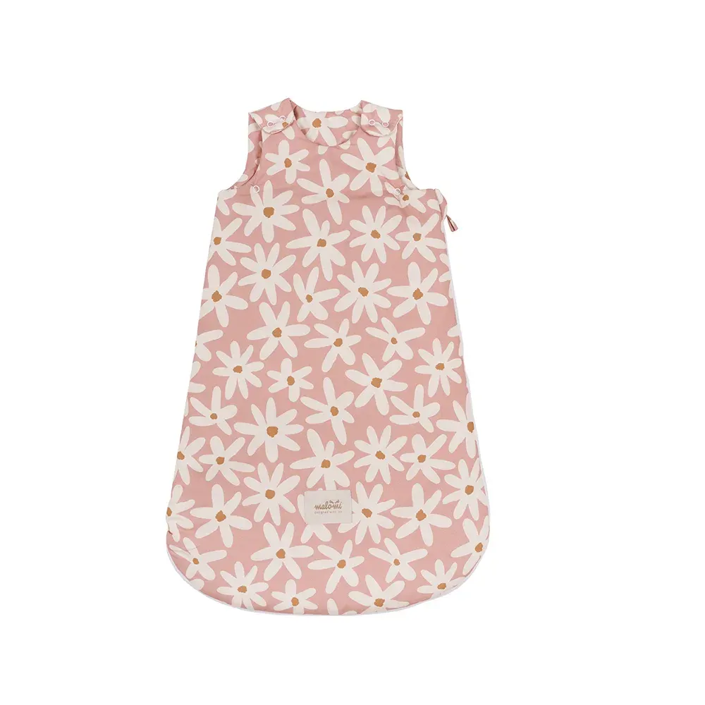 Vreća za Spavanje Blush Daisies Roza — bočni prikaz