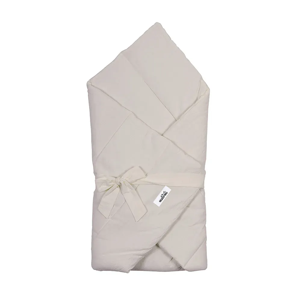 Baby Horn Quilt Washed Cotton Natural