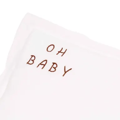 Dekorativni Jastuk Prani Pamuk Ekru Oh Baby S