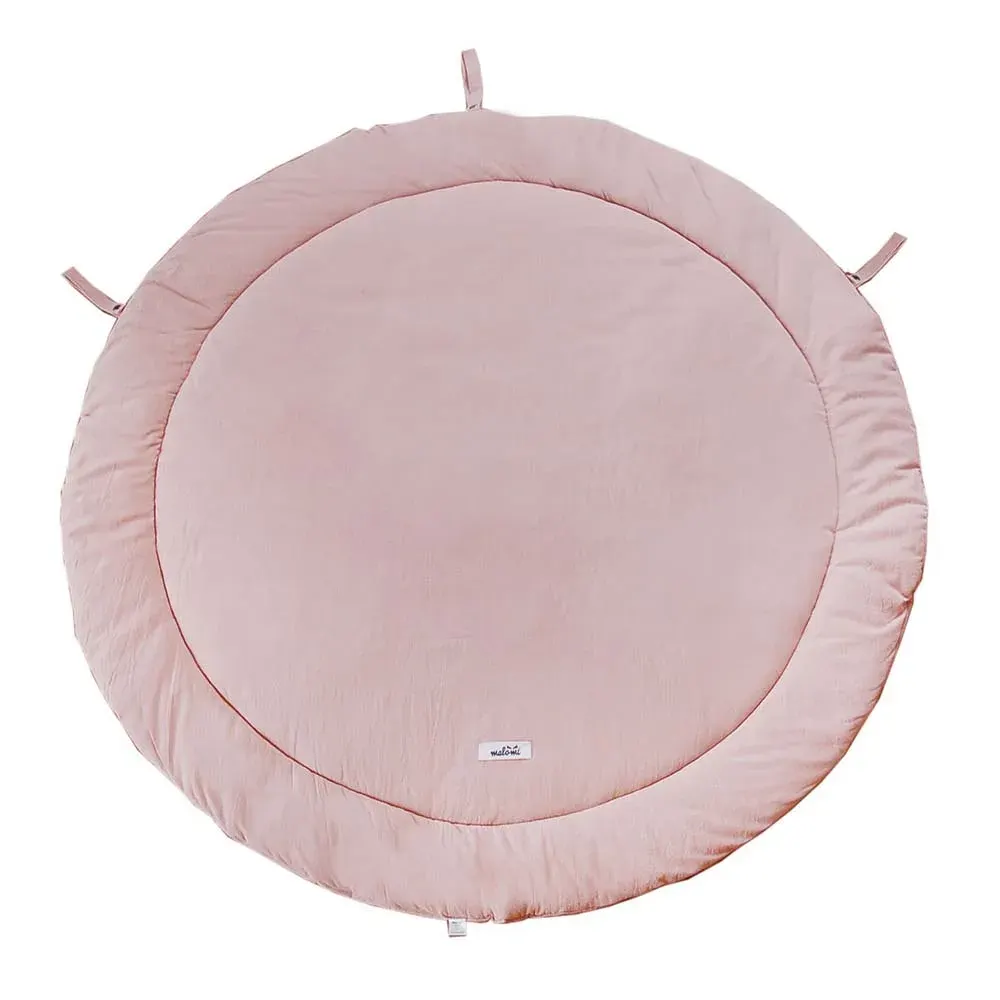 Floor Mat Washed Cotton Dusty Pink