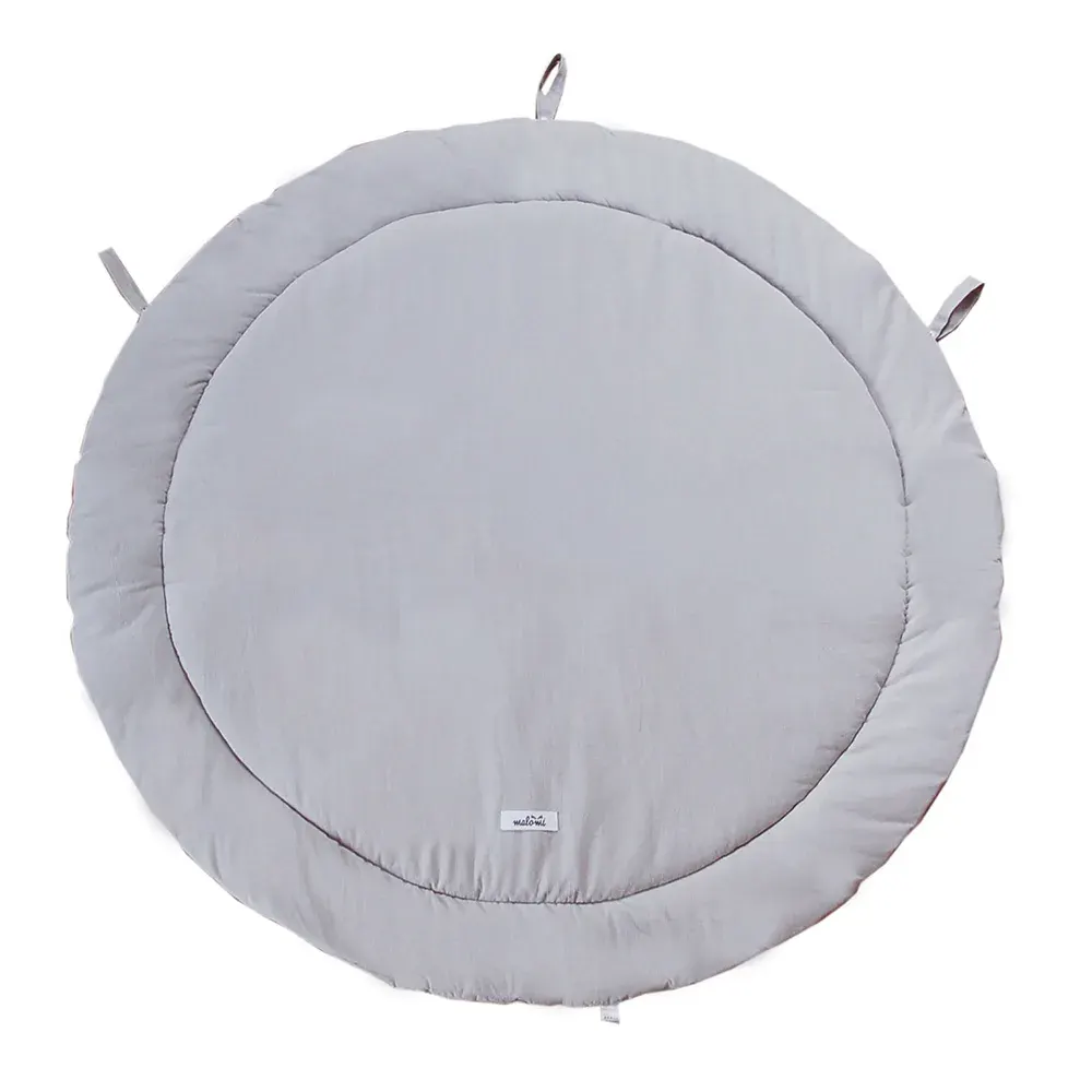 Floor Mat Washed Cotton Grey