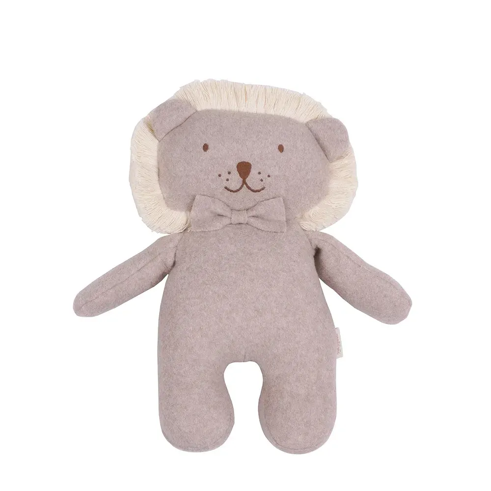Cuddly Toy Lion Beige Melange