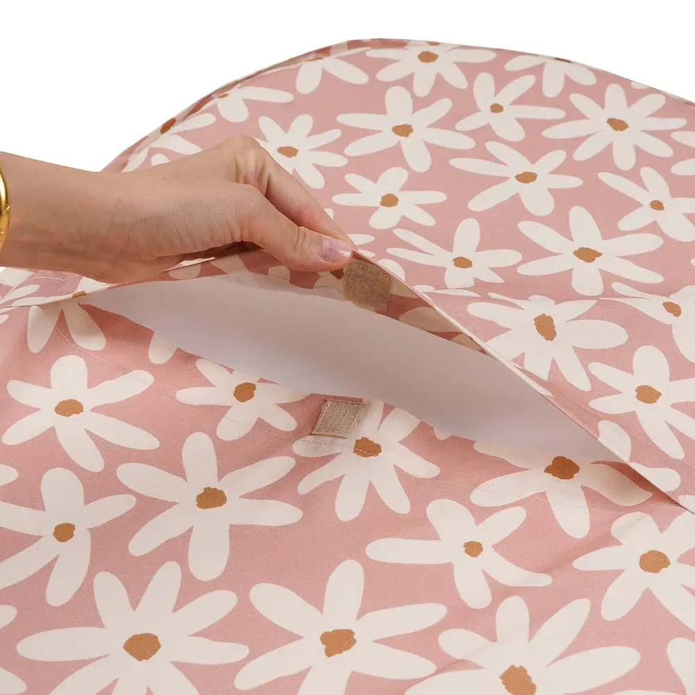 Gnijezdo za Bebe Blush Daisies Roza — stražnji prikaz